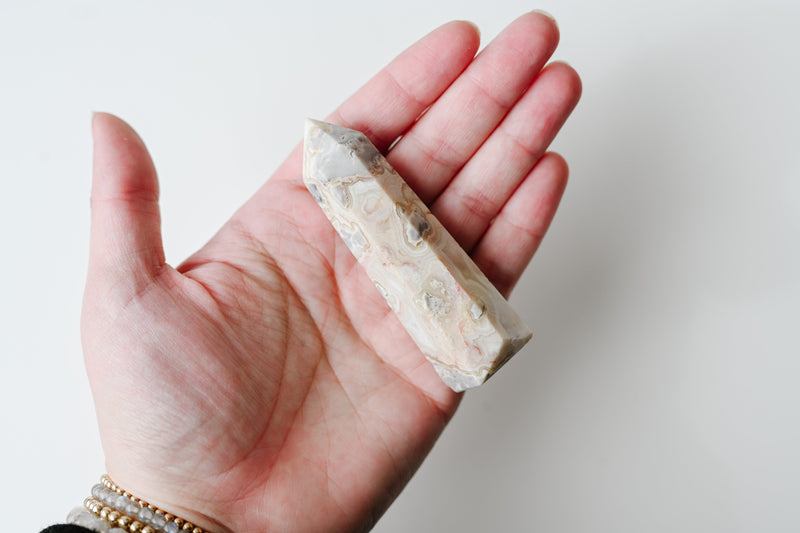 Crazy Lace Agate Tower - Catalyst & Co