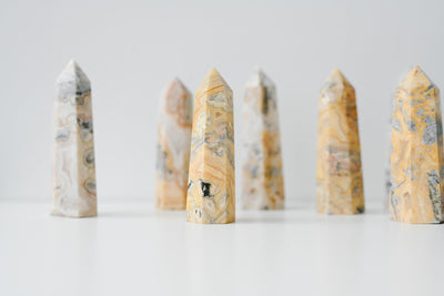 Crazy Lace Agate Tower - Catalyst & Co