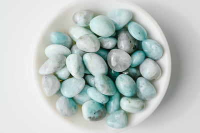 Amazonite Smoky Tumbled Stone - Catalyst & Co