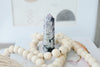 Small Fluorite with White Flower Tower