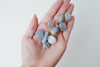 Blue Lace Agate Tumbled Stone