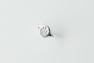 Flower Signet Ring