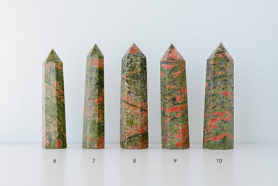 Small Unakite Tower