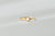 Gold Small Round Opal Ring