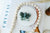 Moss Agate Flat Bee