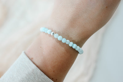 6mm Hemimorphite Luxe Bracelet