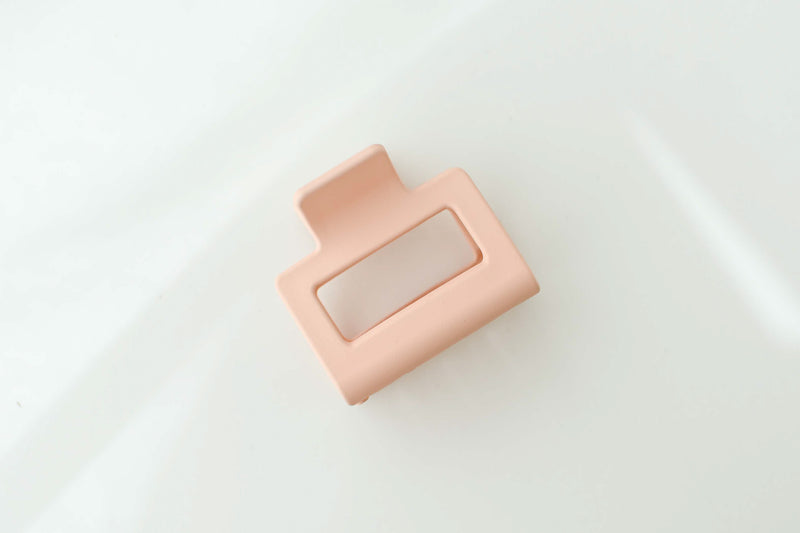 Matte Light Pink Claw Clip