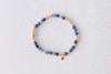 Sodalite Gold Serendipity Bracelet