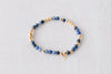 Sodalite Gold Serendipity Bracelet