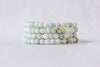 6mm Light Green Jade Bracelet