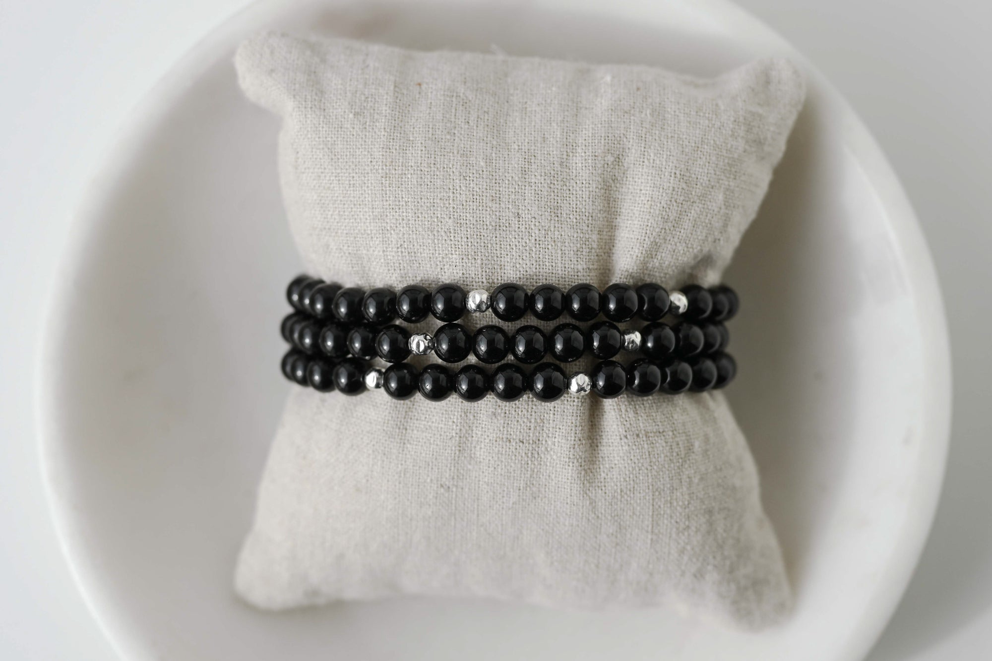 6mm Black Tourmaline Bracelet