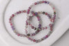 6mm Faceted Light Tourmaline Luxe Bracelet