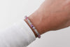 6mm Faceted Light Tourmaline Luxe Bracelet