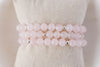 8mm Rose Quartz Bracelet