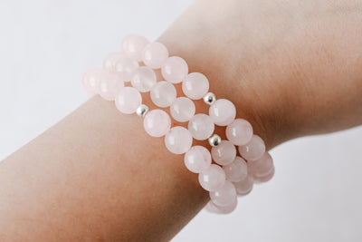 8mm Rose Quartz Bracelet