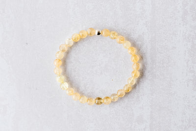 6mm Citrine Bracelet