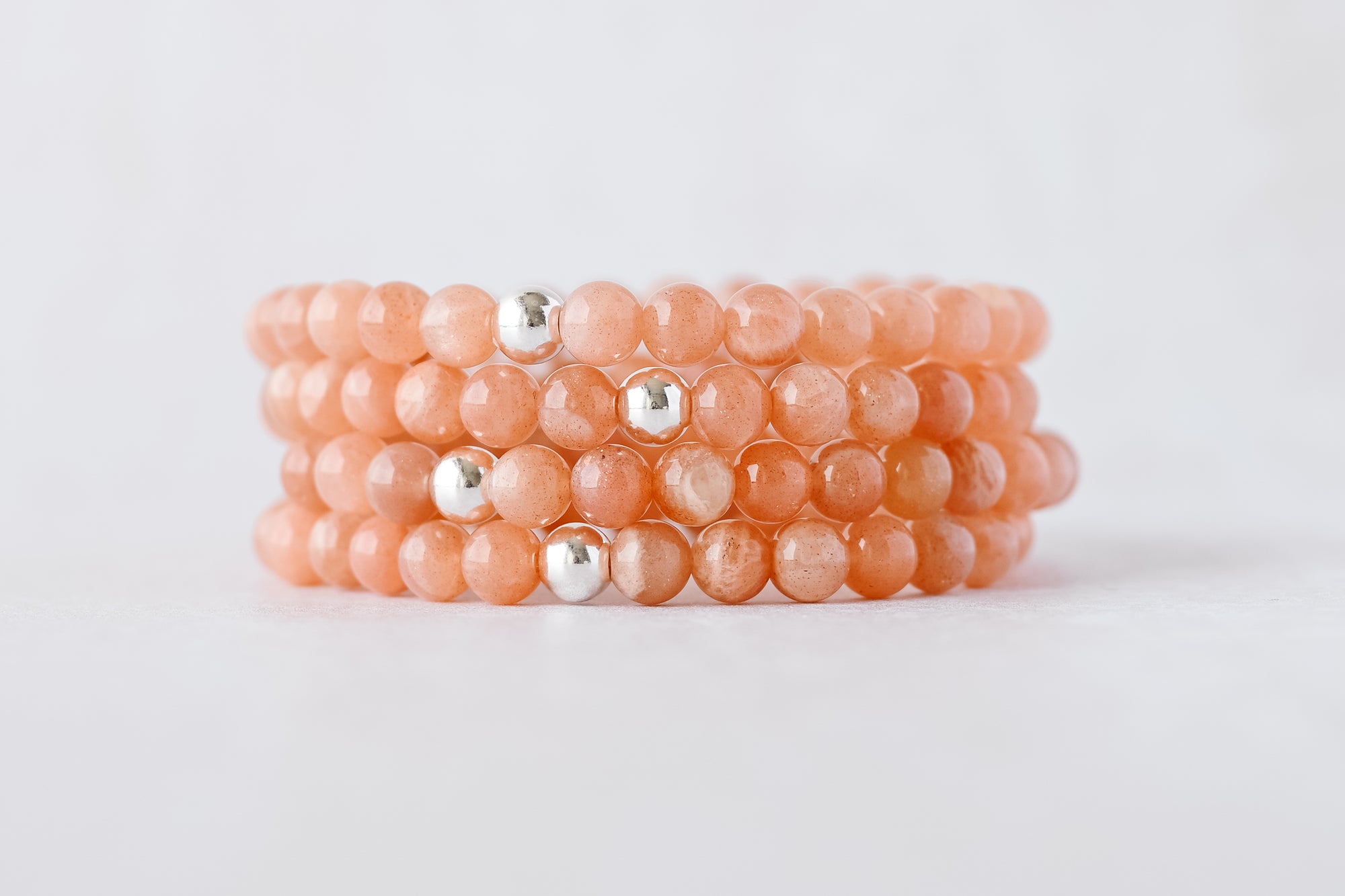 6mm Sunstone Bracelet