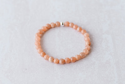 6mm Sunstone Bracelet