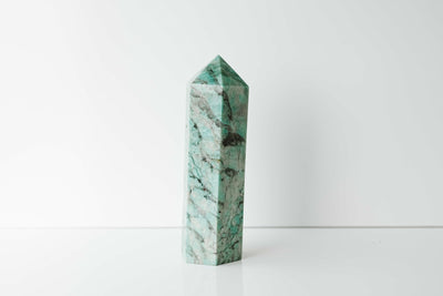 Smoky Amazonite Collector's Tower 12