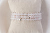 6mm Faceted Rose Quartz Bracelet