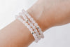 6mm Faceted Rose Quartz Bracelet