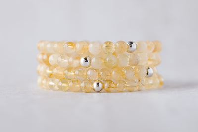 6mm Citrine Bracelet