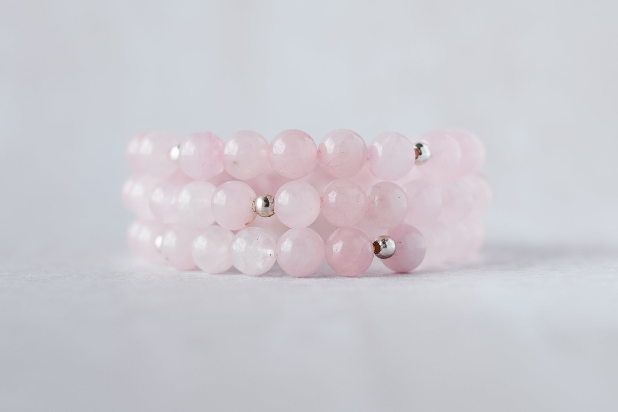 8mm Rose Quartz Bracelet