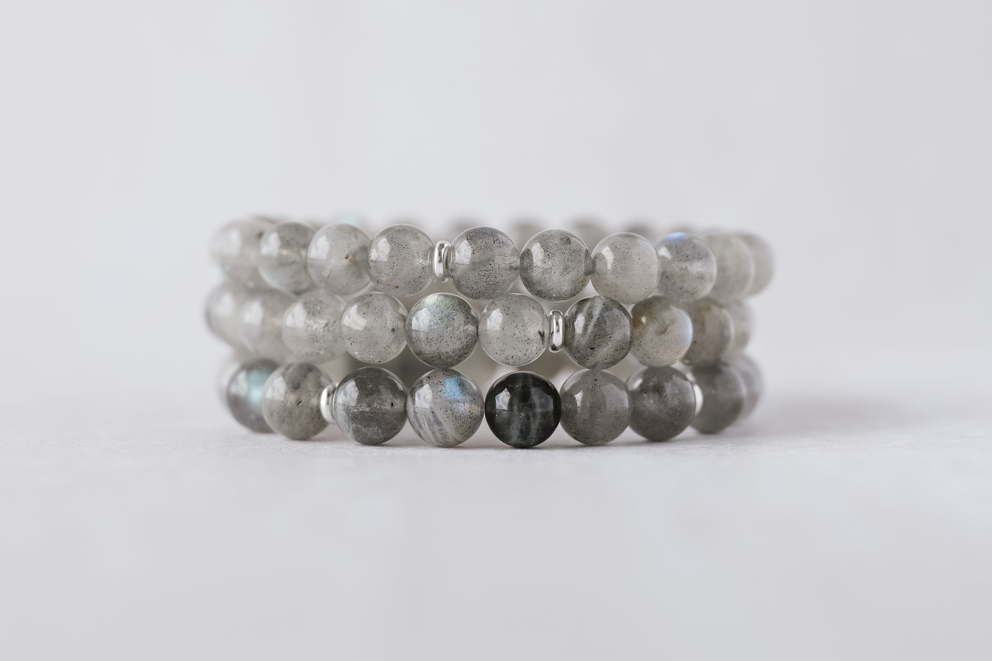 8mm Labradorite Luxe Bracelet