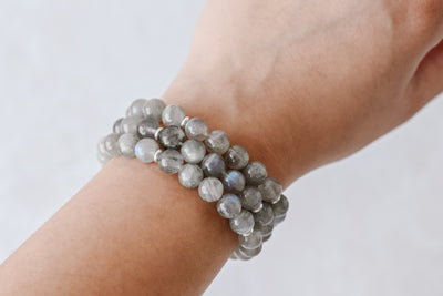 8mm Labradorite Luxe Bracelet