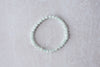 5mm Faceted Green Angelite Luxe Bracelet