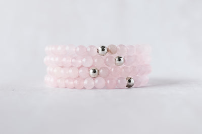 6mm Rose Quartz Bracelet