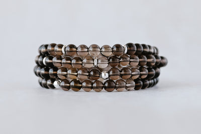 6mm Smoky Quartz Bracelet