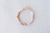 8mm Pink Opal Luxe Bracelet