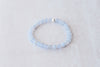 6mm Blue Lace Agate Luxe Bracelet