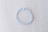 6mm Blue Lace Agate Luxe Bracelet