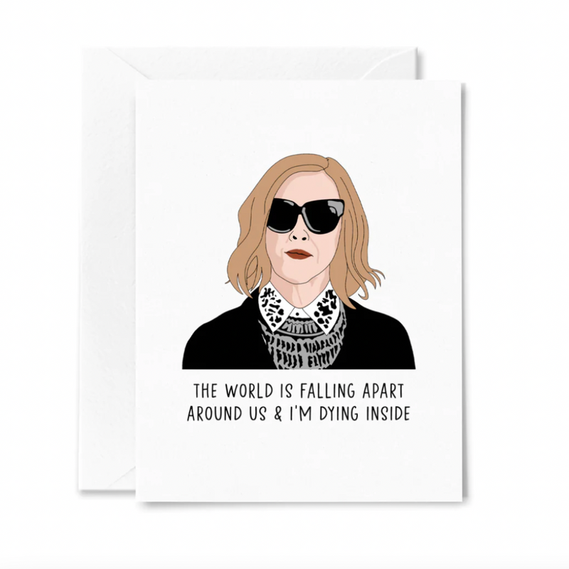 The World is Falling Apart Card