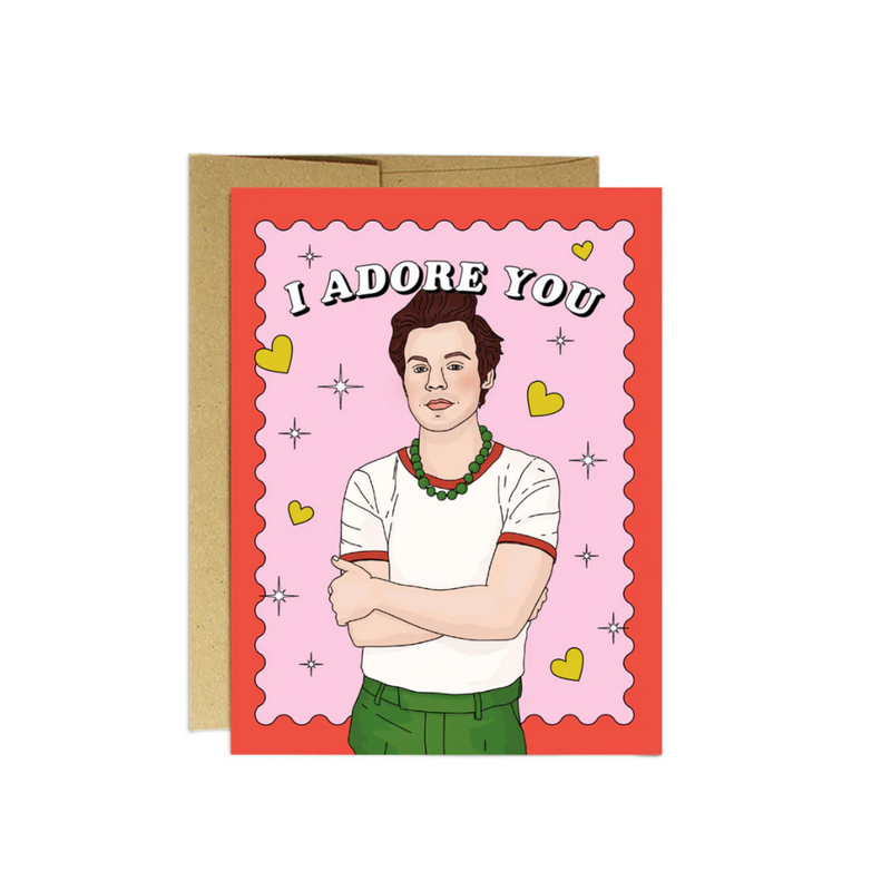 Harry 'I adore You' Card