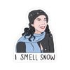 I Smell Snow Sticker