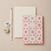 Pink Tiles 'Wishing You a Lovely Birthday' Card