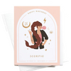 Happy Birthday Scorpio Card