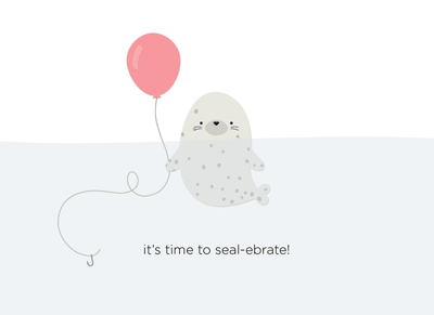 It's time to seal-ebrate card - Catalyst & Co