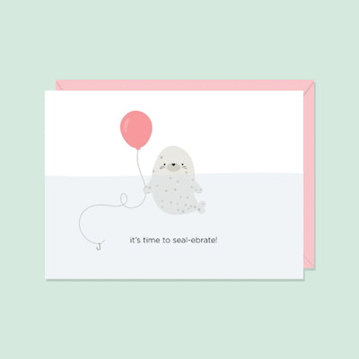 It's time to seal-ebrate card