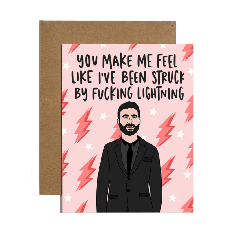 Struck by Lightning Card