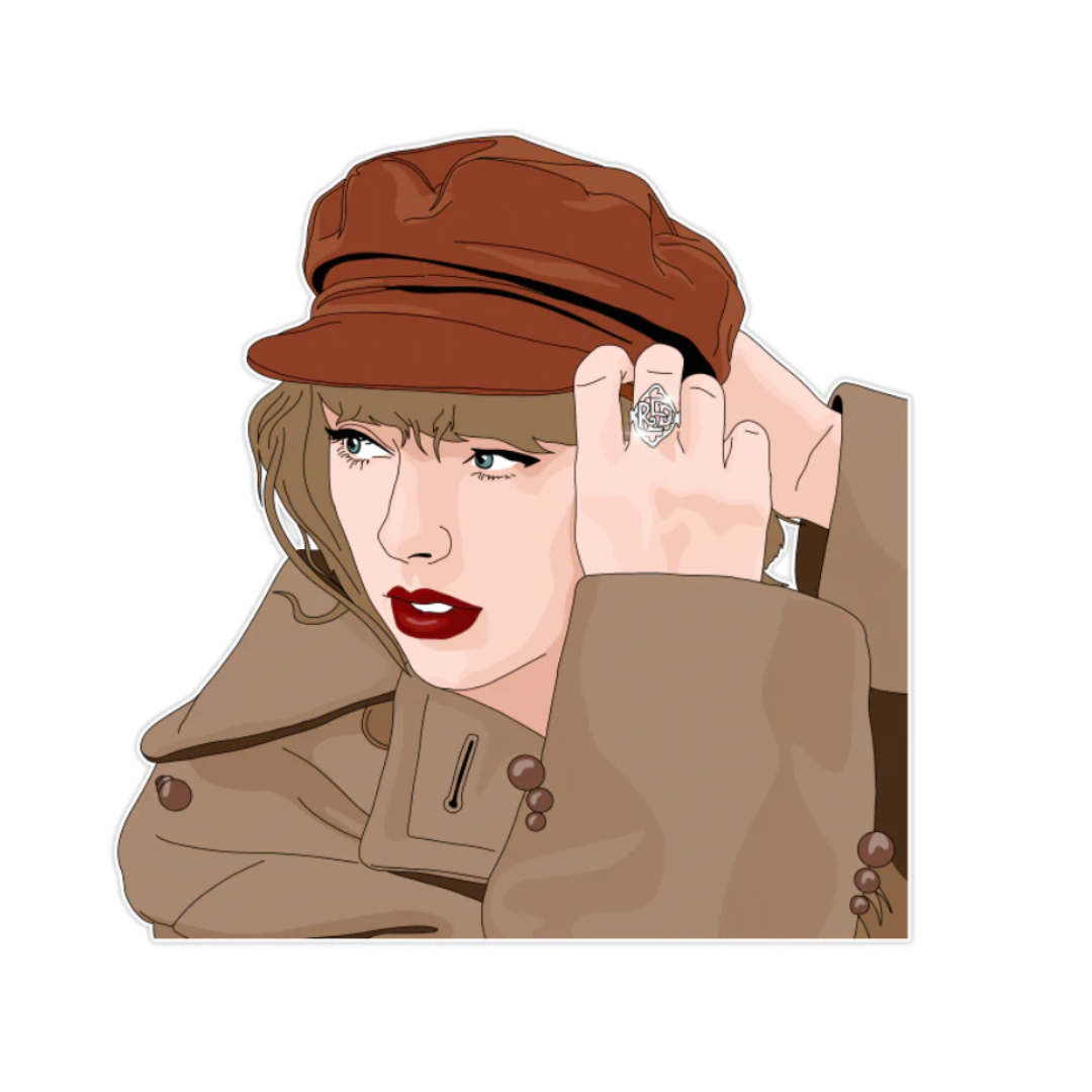 Tay 'Red' Sticker