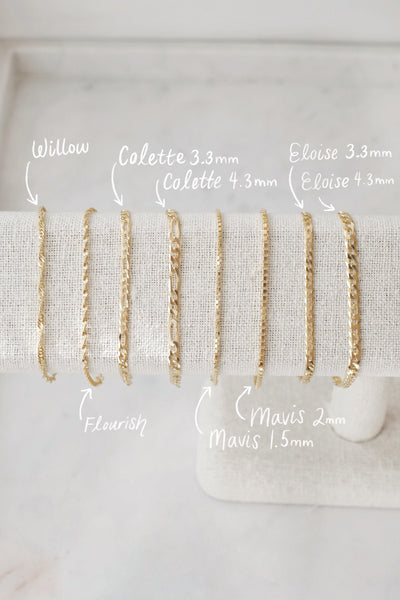 Gold Flourish Chain Bracelet - Catalyst & Co