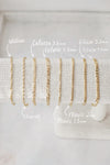 Gold Eloise 4.3mm Chain Bracelet - Catalyst & Co