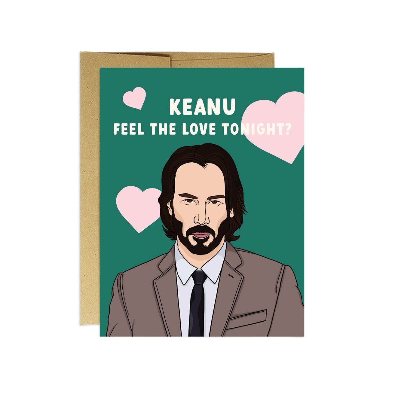 'Keanu Feel The Love' Card - Catalyst & Co
