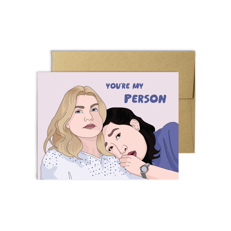 Greys 'You are my person' Card - Catalyst & Co
