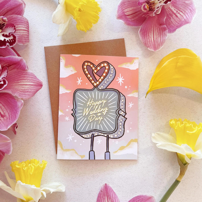 'Happy Wedding Day' Card