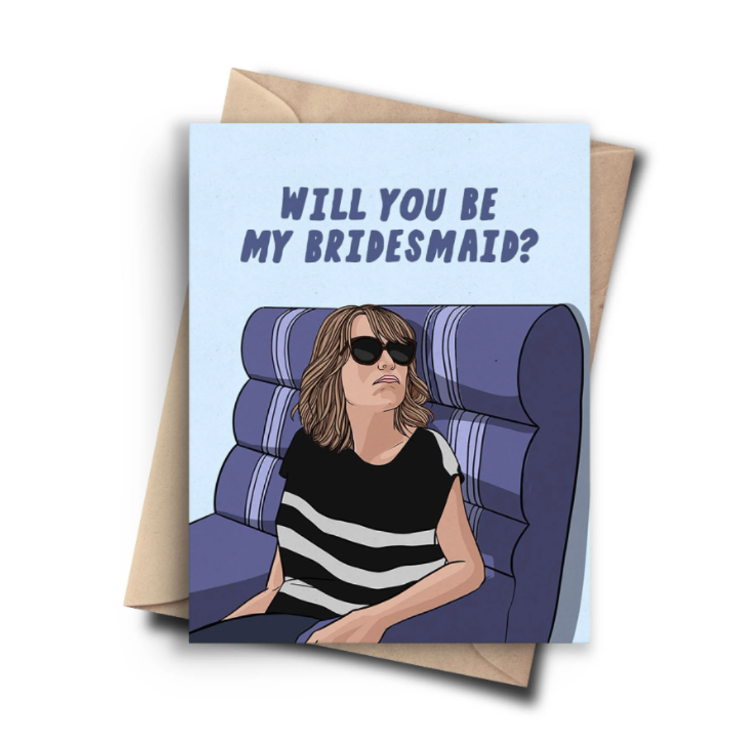 'Will You Be My Bridesmaid' Card